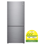 LG GB-B4215PY 2 DOOR FRIDGE(421L)(Energy Efficiency Class 3)
